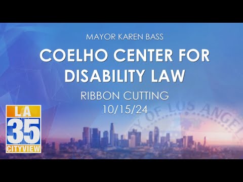 Coelho Center for Disability Law Ribbon Cutting 10/15/24