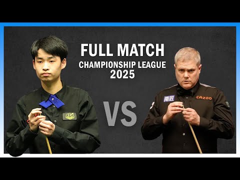 Si jiahui vs Robert Milkins Full Match Championship League 2025 Snooker Highlights