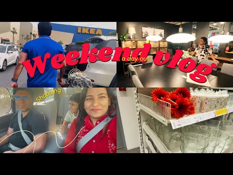 Weekend vlog from Kuwait |Kuwait life| shopping |IKEA tour |Life edit by Angitha