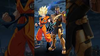 Goku vs Thanos Comparison Video #goku #dragonball #thanos #anime