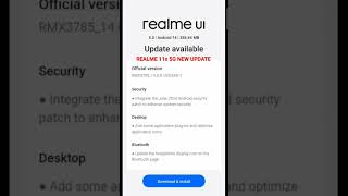 REALME 11x 5G JUNE MONTH UPDATE AVAILABLE #realme11x5g #android14 #coloros14