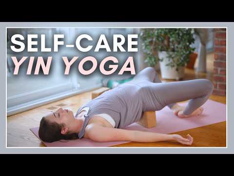 50 min Yin Yoga for Self-Care - Stretch, Restore & Relax