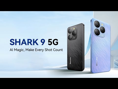 Blackview SHARK 9 5G: AI Magic to Restore Your True Beauty｜ 50MP Ultra-light Sensing Main