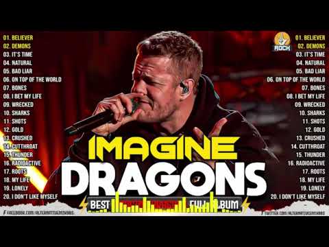 Best Song of Imagine Dragons💎Imagine Dragons Playlist All Songs💎Thunder, Demon, It's Time