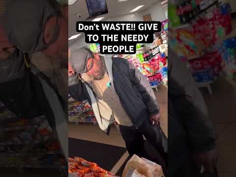 DON’T WASTE FOOD GIVE TO THE NEEDY PEOPLE 🙏🙏🇺🇸🇺🇸 #american #homeless #food #waste #california