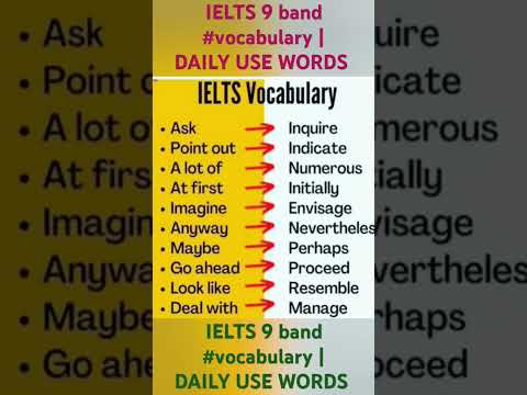 📽️🎥 IELTS 9 band #vocabulary |DAILY USE WORDS HINDI ENGLISH MEANING// #learnenglish WRITING speaking