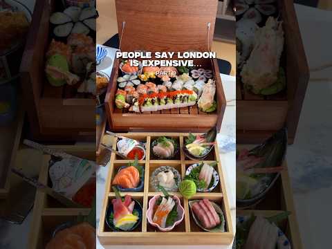 Affordable sushi spot in London serving a huge sushi feast for under £50 - High Yaki in Chinatown