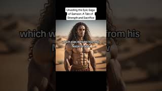 Unveiling the Epic Saga of Samson: A Tale of Strength and Sacrifice PART 1#thebook #Samson