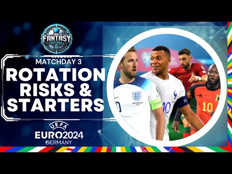 Matchday 3 Limitless and Wildcard Drafts | Euro 2024 Fantasy Football