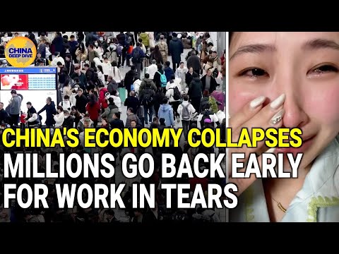 China's Economy Collapses. Millions of people go back to work early after the holiday