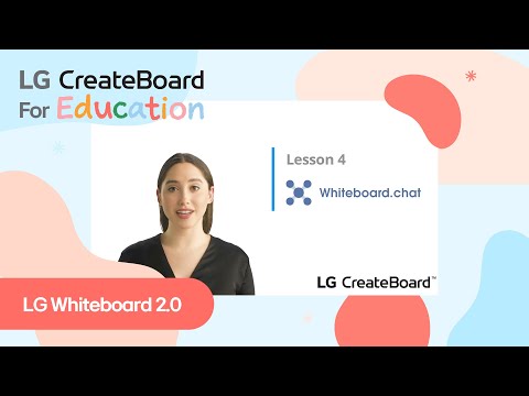 [LG CreateBoard] 9. Partner Software Show Casing : Whiteboard.chat