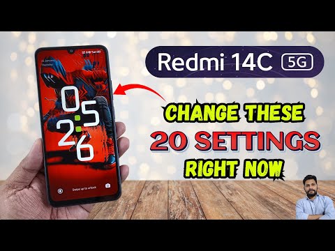 Redmi 14C 5G : Change These 20 Settings Right Now