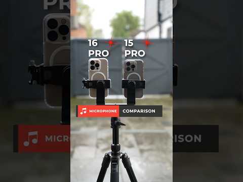 iPhone 15 vs 16 Pro - Internal Microphone Comparison!