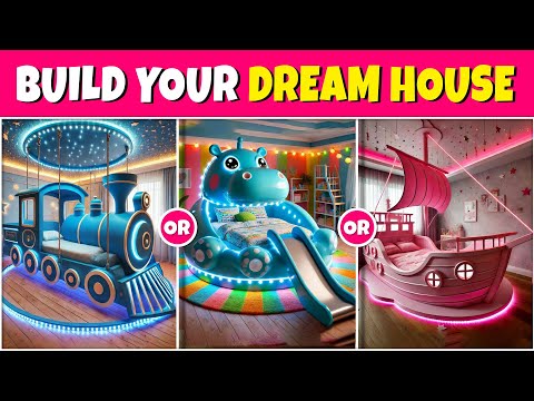 Would You Rather...? Build Your Dream House 🏠🌈💞 Quiz Rainbow