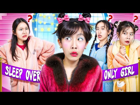 Boy Wants To Join Girls Only Sleepover Party!