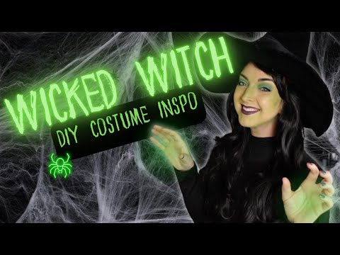 I Made a Wicked Witch #Costume for #Halloween