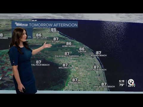 WPTV irst Alert Weather Forecast for Evening of March 15th, 2025