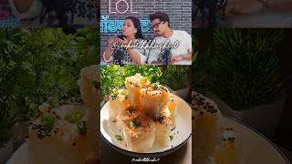 Bharti Singh's Favorite White Dhokla #shorts #dhokla #bhartisingh #ranveerbrar #ytshorts #foodshorts