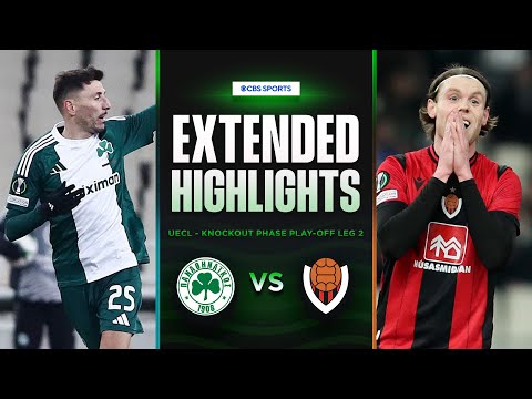 Panathinaikos vs. Víkingur: Extended Highlights | UECL Knockout Phase Play-off Leg 2 | CBS Sports