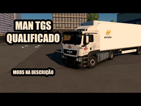 MAN TGS qualificado, todo modificado! - Mod Euro Truck Simulator 2 1.50 #23