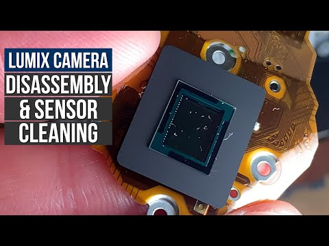 Panasonic Lumix TZ / ZS Compact Camera Disassembly & Sensor Cleaning