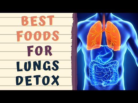 BEST FOODS FOR LUNGS DETOX / detoxify your lungs at home