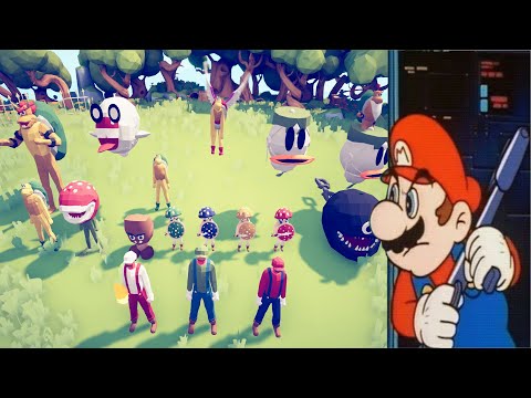 MARIO AND LUIGI vs BOWSER | TABS - Totally Accurate Battle Simulator