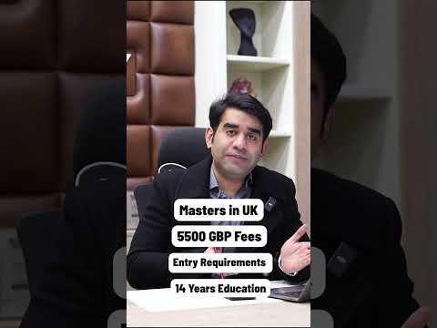 Study in UK | Masters in Bradford University - 5500 GBP Fees | Entry Requirements 14 Years Education