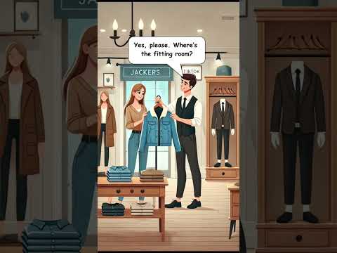 Shopping for Clothes #shopping #english