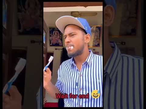 क्या आपके टूथपेस्ट में नमक है#viral #funny #comedy #video suraj roxsuraj rox comedysuraj rox comedy