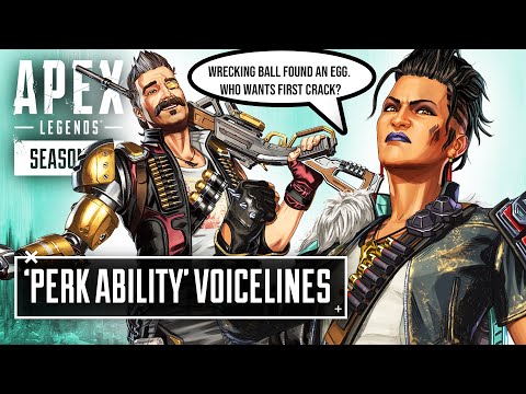 *NEW* Legends Perk Ability Interaction Voicelines - Apex Legends Season 20