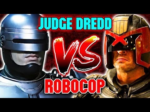 Judge Dredd vs RoboCop - Who Is Better & More Powerful Future Cop Amongst Them? - Answered!