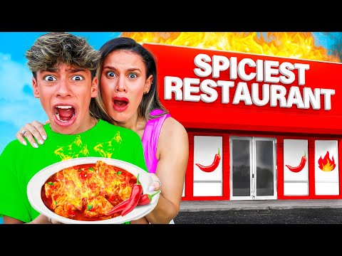 Eating at the World's SPICIEST Restaurant!