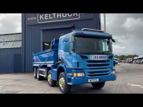 Flood Transport used Scania tipper supplied by Keltruck