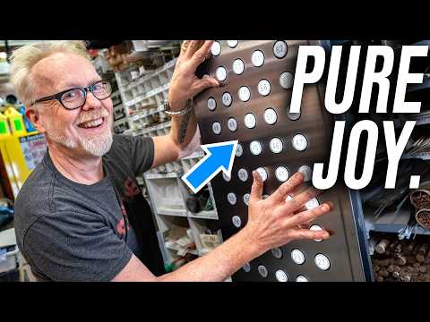 Adam Savage Builds The Elevator Panel From Elf!