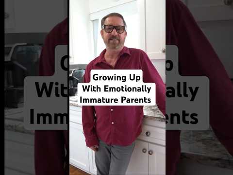 Growing Up with Emotionally #Immature Parents #mentalhealth #therapy  #feelings #health #emotional