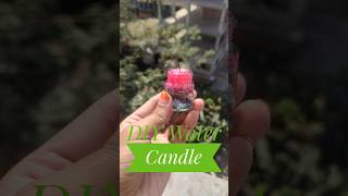 DIY Water Candle #diywatercandle #watercandletutorial #shorts #youtubeshorts #subscribe #fyp #foryou