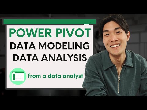 How to Model and Analyze Data in EXCEL using POWER PIVOT