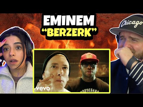 WILL KAREN CATCH ALL THE REFERENCES?! Eminem - Berzerk (Karen's First Time Reaction)