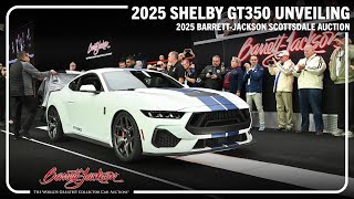 2025 Shelby GT350 Unveiling - BARRETT-JACKSON 2025 SCOTTSDALE AUCTION