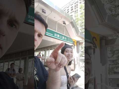 Taiwanese girl helped me with directions