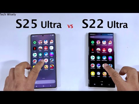 SAMSUNG S25 Ultra vs S22 Ultra - Speed Test