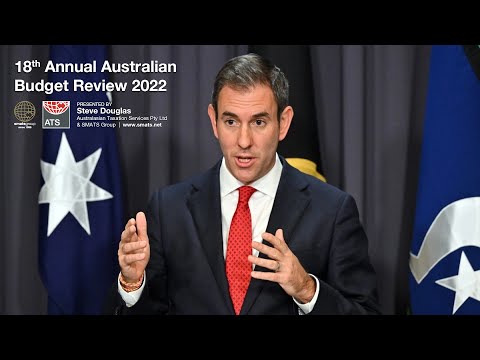 18th Annual Australian Budget Review Webinar 2022