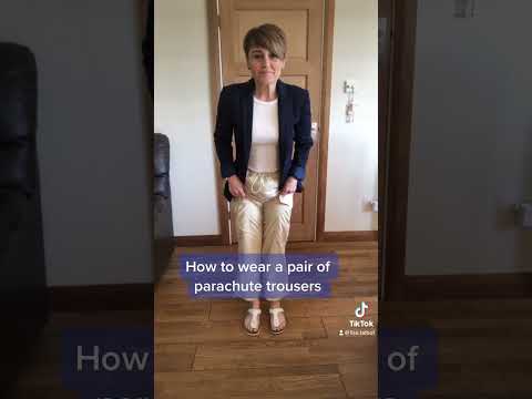 How to wear parachute trousers