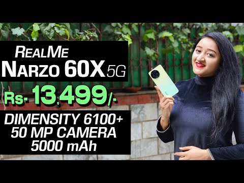 Realme Narzo 60X 5g - Unboxing & Quick Review | TheNutriGurl