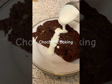 Cozy baking banana cacao pound cake #baking #cake #homebaking #cakebaking #shortsvideo