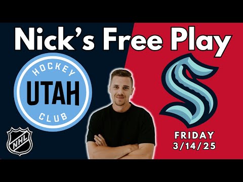 Utah Hockey Club vs Seattle Kraken Prediction - NHL Pick Friday 3/14/2025 Free Best Bets & Odds