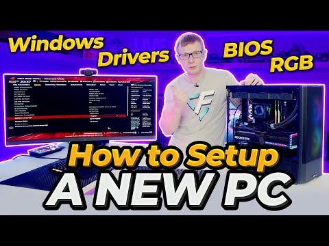 What To Do after Building a PC | Windows, Drivers, BIOS, RGB