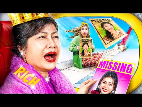 Rich Mom Vs Poor Mom! My Daughter Is Missing!