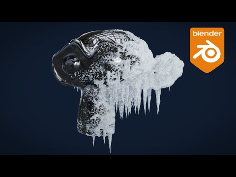 Blender Tutorial - Freezing Effect w/ Geometry Nodes